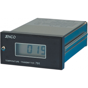 Jenco Panel Temperature Meter, Type K, F, Red LED Display