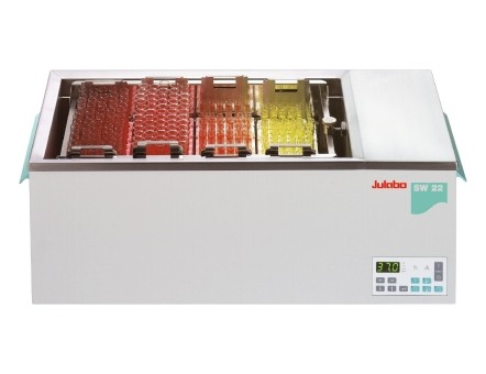 JULABO SW22 Shaking Water Bath, 20 L, +20 °C to +99.9 °C, 115V/60Hz