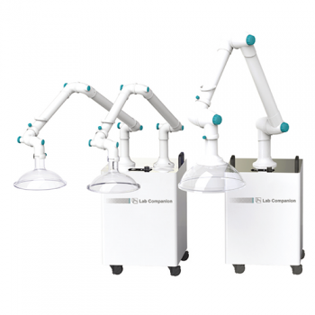 JEIOTECH 2 Joint Extraction Arm Hood, PP (AH-75) (75x1040(250,530,260), ΦXL(mm))