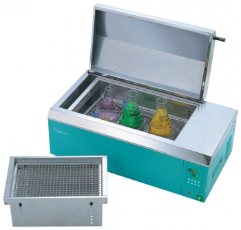 JEIOTECH BS-11 Shaking Heating Bath with Spring wire rack and Gable cover(25L),120V, 60Hz