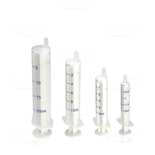 2mL Disposable Laboratory Syringe. 100pcs/pk.