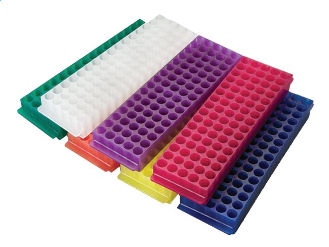 Rose 80 Well PP Microcentrifuge Tube Racks. Pack/1