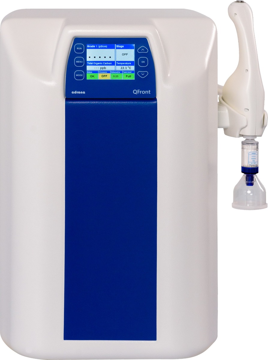 Adrona B300 Trace, Ultrapure (Type 1) and Pure (Type 2) Water for Inorganic Trace Analysis