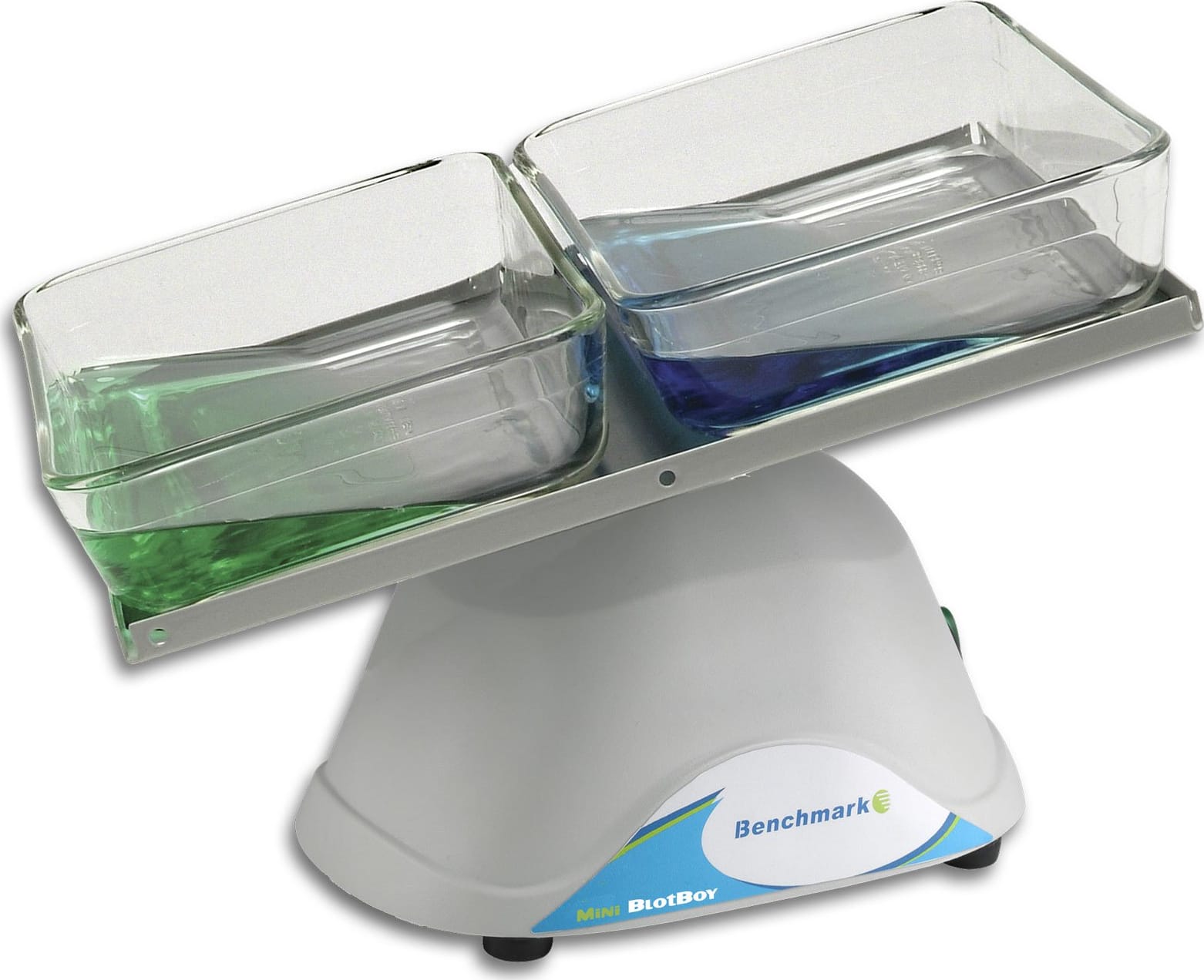 BENCHMARK Mini Blotboy, 10.5 in Long, 230V, Mini BlotBoy 3D ROCKER Fixed Speed, Small 10 inx7.5 in Platform with Flat Mat