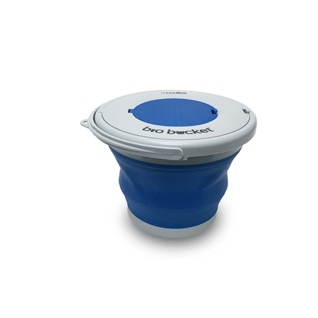 Rose Bio Bucket™ Collapsible Laboratory Ice Bucket, 5 Liter, 1/each
