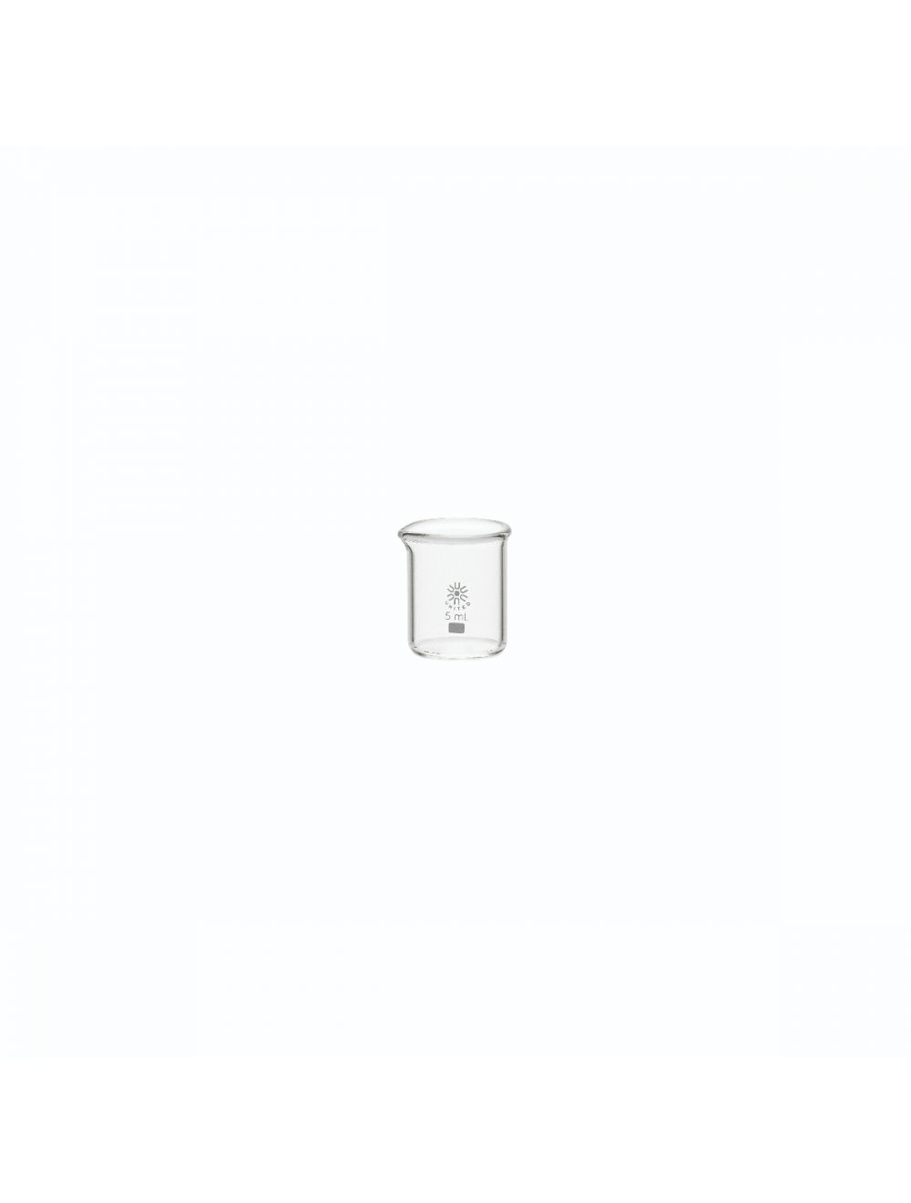 UNITED SCIENTIFIC Borosilicate, Graduated, 5mL.12/Pkg
