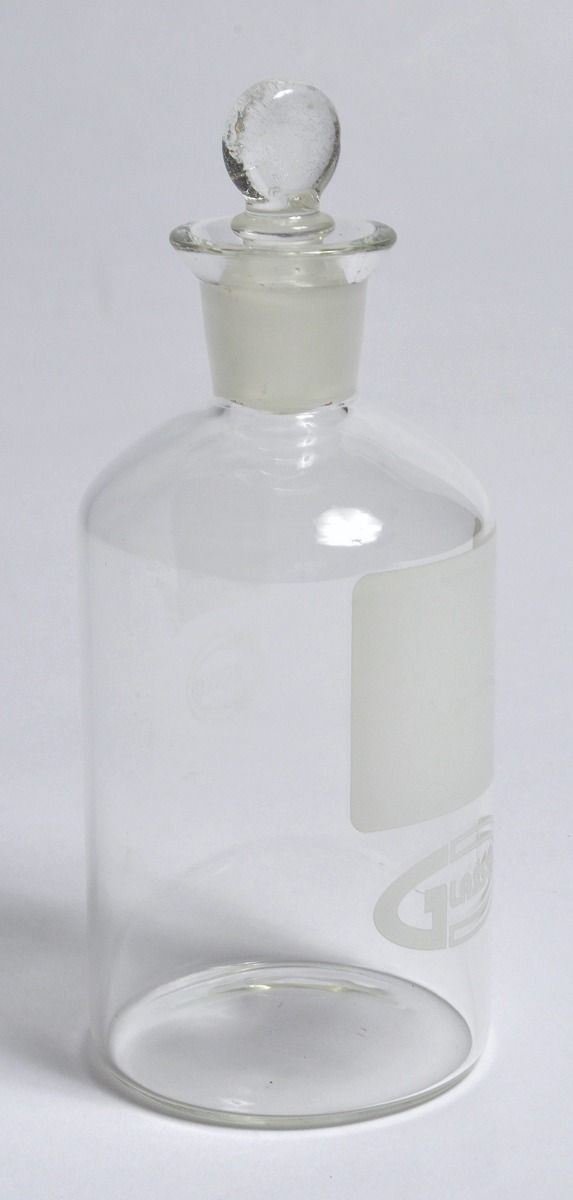 BOD Bottles, Borosilicate Glass, 300 mL, with Penny head Stopper, Unnumbered. 