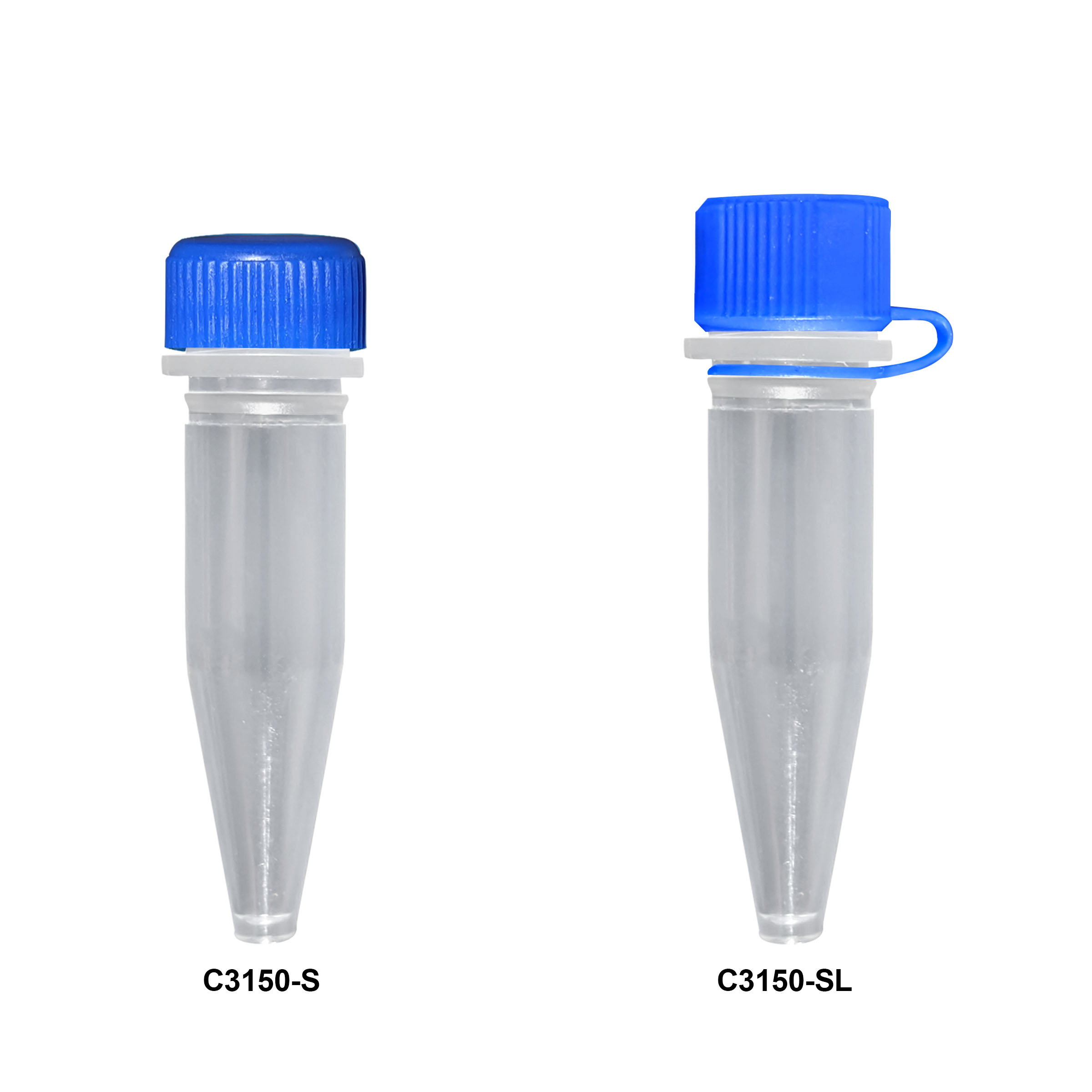 Rose Loop-cap 1.5mL Microtube, 10 bags of 100 Tubes, 1000/cs