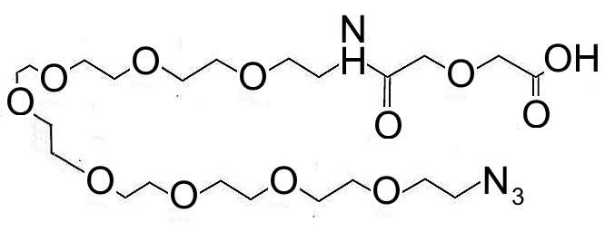 N3-(PEG)7-COOH (33 Atoms), >97%, CAS No. : [846549-37-9]