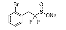 Sodium 2-(2-bromophenyl)-1,1-difluoroethanesulfinate, 97%, CAS No. : [329772688]