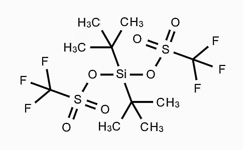 Di-tert-butylsilyl-bis(trifluoromethanesulfonate), 97%, CAS No. : [85272-31-7]