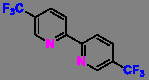 5,5&apos;-bis(trifluoromethyl)-2,2&apos;-bipyridine, CAS #142946-80-3, C12H6F6N2, MW 292.18, 98%
