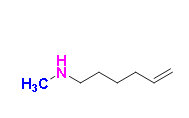 N-methylhex-5-en-1-amine, CAS # 55863-02-0, C7H15N, MW 113.20, 98%
