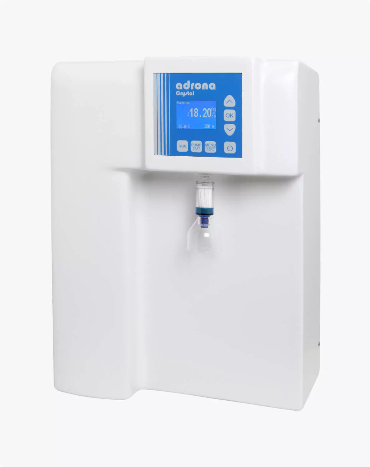 Adrona Crystal EX Trace, Ultrapure (Type 1) and Pure (Type 2) Water for Inorganic Trace Analysis