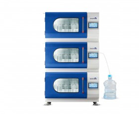 Radobio High Speed Triple Stacked CO2 Incubator Shaker with Humidity Control, 160L
