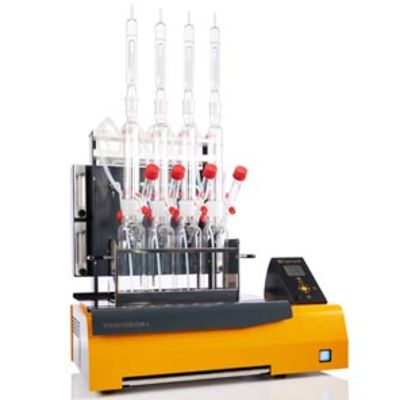 TURBOTHERM TTs 4CAR, for cyanide, with stirrer, 4-place, 800ml tubes, 115V 50/60Hz 1615W