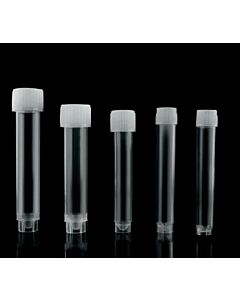 NEST 5 mL Sterile Disposable Sampler Tubes, Sterile Double-Threaded Screw Caps Separated, 200 Tubes/Bag, 200 Caps/Bag, 1000 Tubes+1000 Caps/Box