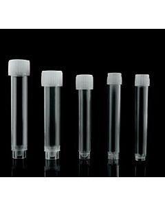 NEST 10 mL Sterile Disposable Sampler Shorter Tubes, Sterile Caps separated, 200 tubes/bag, 200 caps/bag, 1000 tubes+1000 caps/Box