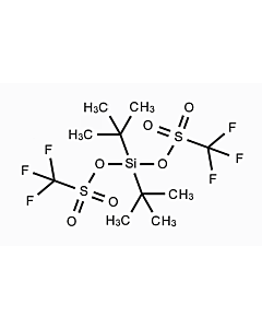 Di-tert-butylsilyl-bis(trifluoromethanesulfonate), 97%, CAS No. : [85272-31-7]
