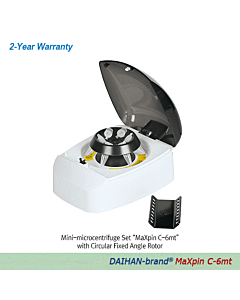 Daihan Mini-Microcentrifuge Set, “MaXpin C-6mt”, Max. 5,500 rpm, 120V