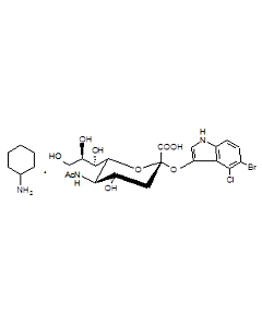 5-Bromo-4-chloro-3-indolyl-α-D-N-acetylneuraminic acid cyclohexylamine salt (X-NANA), 98%, CAS No. : [153248-52-3] 