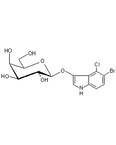 5-bromo-4-chloro-3-indolyl-β-D-galactoside) (X-Gal), CAS No. : [7240-90-6]