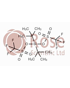 Di-tert-butylsilyl-bis(trifluoromethanesulfonate), 97%, CAS No. : [85272-31-7]