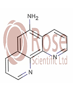 1,10-phenanthroline-5-amine, CAS #54258-41-2, C12H9N3, MW 195.22, 98%