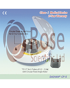 Daihan Centrifuge Mini-microcentrifuge Set CF-5, 120V