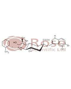 5-Bromo-4-chloro-3-indolyl-α-D-N-acetylneuraminic acid cyclohexylamine salt (X-NANA), 98%, CAS No. : [153248-52-3] 