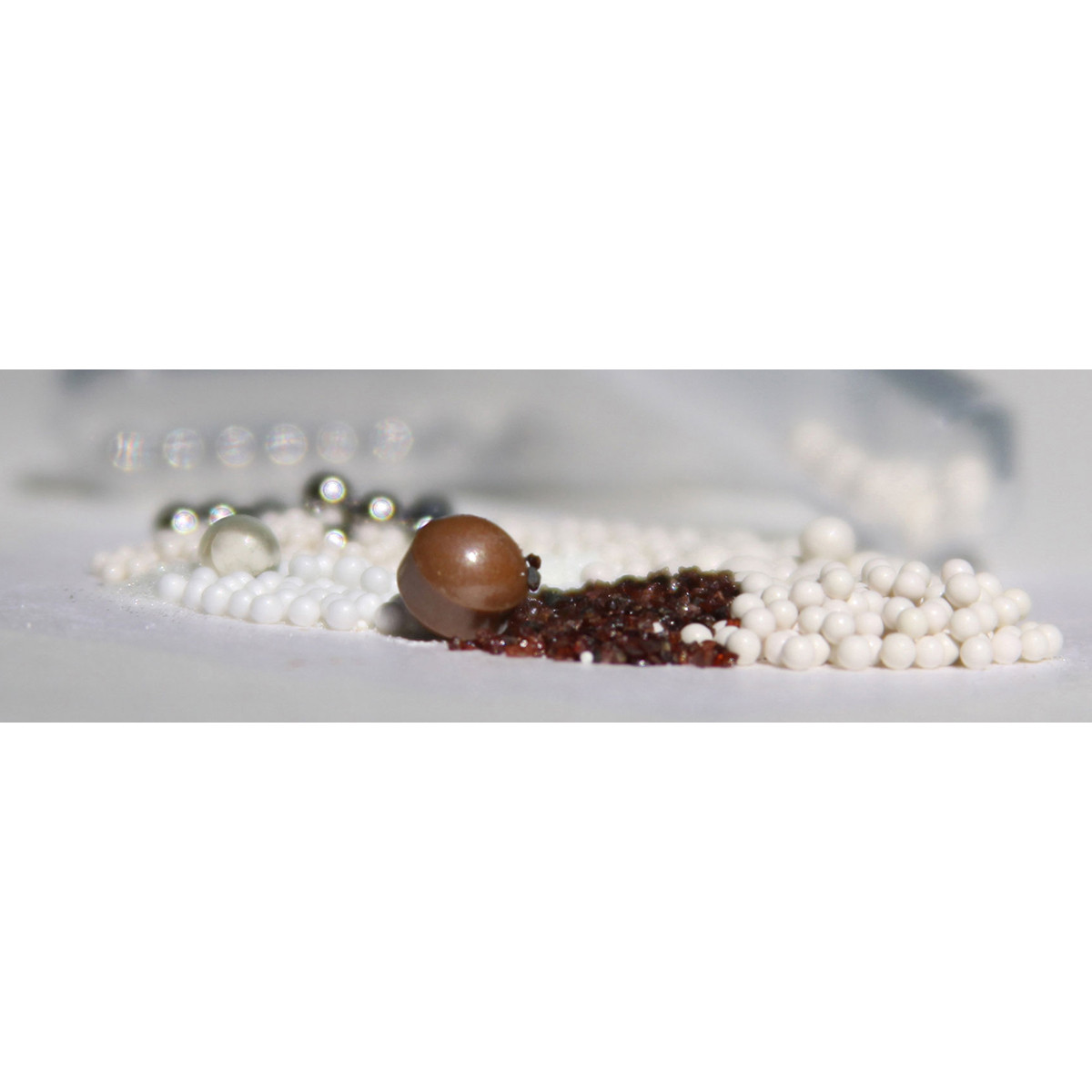 BENCHMARK Bulk Beads, 6 mm Zirconium Oxide, Ceria Stabilized, 50/pk