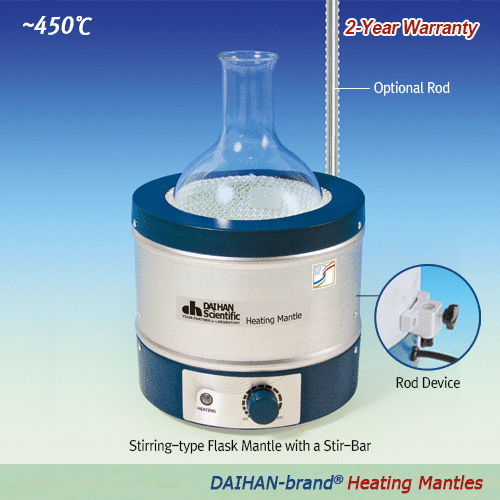 Daihan Heating Mantle Al-Case, w/Control f.3Lit. 120V