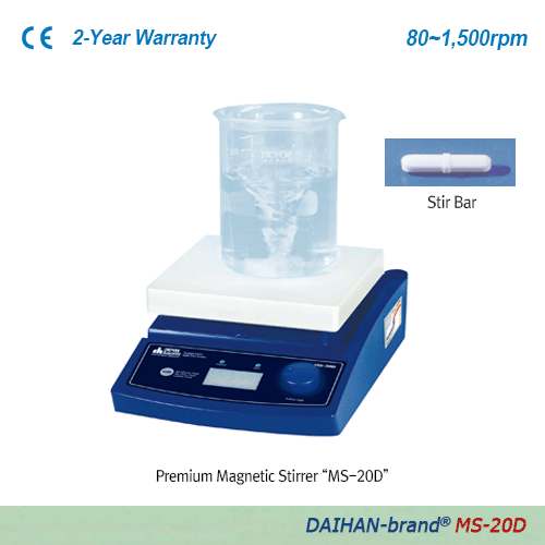 Daihan Stirrer Magnetic, Digital Control MS-20D, 120V