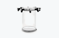 Gyrozen Acrylic Chamber Trunk and Top with 8 Rubber Valves, ø30 cm, Height 40 cm