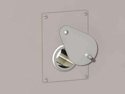 MEMMERT Entry port with 23 mm clear diameter, can be closed, individual position (please state position); right for Incubators/Ovens