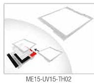 Major Science ME15-UV15 Tray Holder, 1 cut, cut size 130.5 x 122.5mm