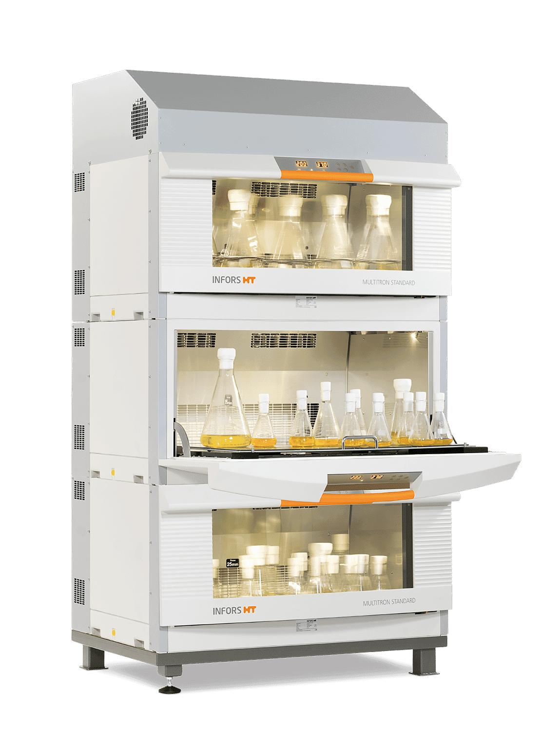 INFORS Multitron Standard Pkg, Single Unit 25 mm, No Cooling, st. base One universal tray included