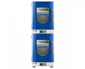 Radobio Dual Stacked Dual Tray Incubator Shaker with UV Sterilization, 110L