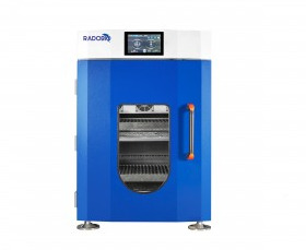 Radobio Vertical Double trays Incubator Shaker with UV Sterilization, 7.0 inch LED touch operation screen , 310L