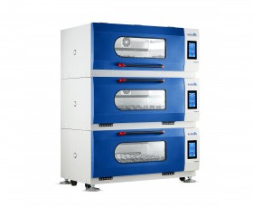 Radobio Triple Stacked Incubator Shaker with UV Sterilization, 7.0 inch LED touch operation screen, 315L