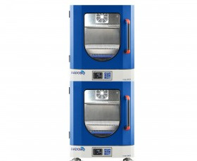 Radobio Dual Stacked Incubator Shaker with UV Sterilization, 86L