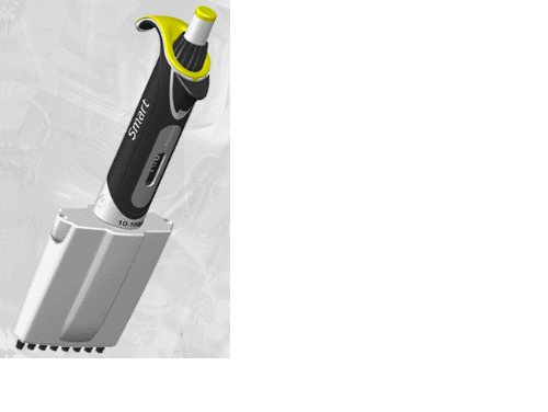 Accumax Multi (12) Channel Micropipette, 0.5-10 µl, 0.02 µl