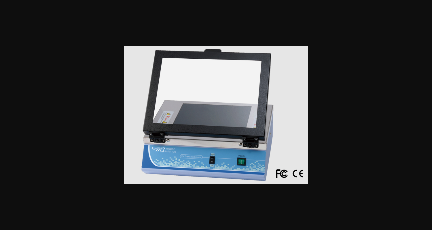 Major Science 21 x 21 cm Transilluminator for 312(302) nm, High Performance