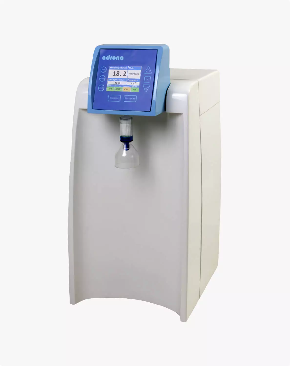 Adrona Onsite+ Bio, Ultrapure (Type 1) Water for Highly Sensitive Biology Applications (Requires Pre-Treated Water)