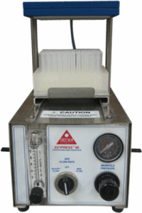 Orochem EZYPRESS HT 96 positive pressure processor, 96-Well-Plate Format