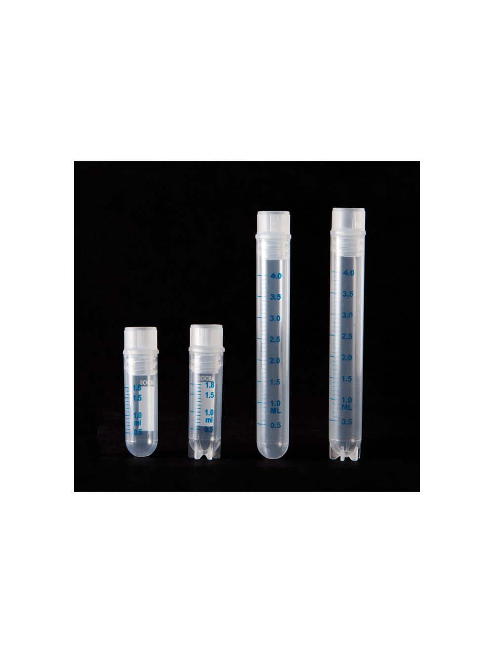 UNITED SCIENTIFIC Cryo Vial, Internal Thread, 1.8ML ROUND BASE. Sterile, Pkg/500