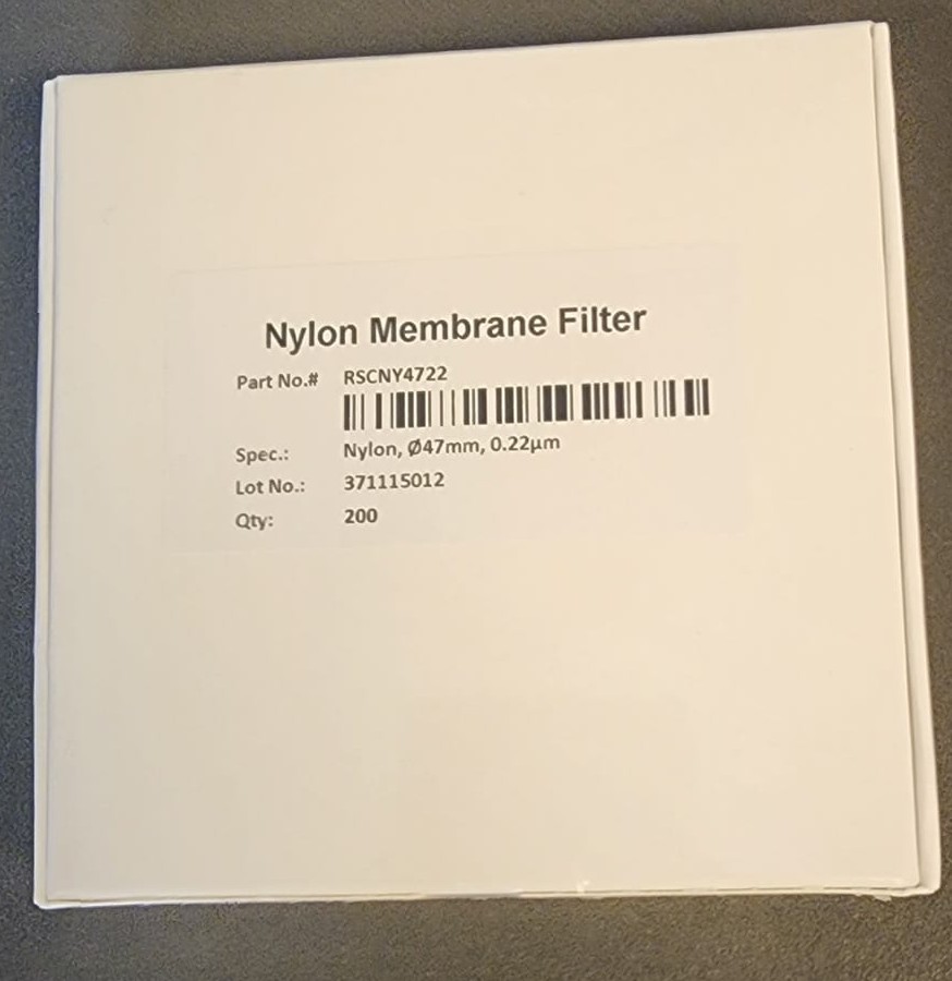 NYLON Membrane Filter, 142mm x 0.22µm