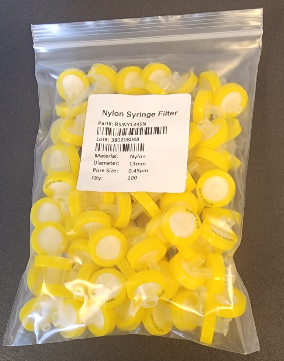 Syringe Filter NYLON, 13mm x 0.45µm