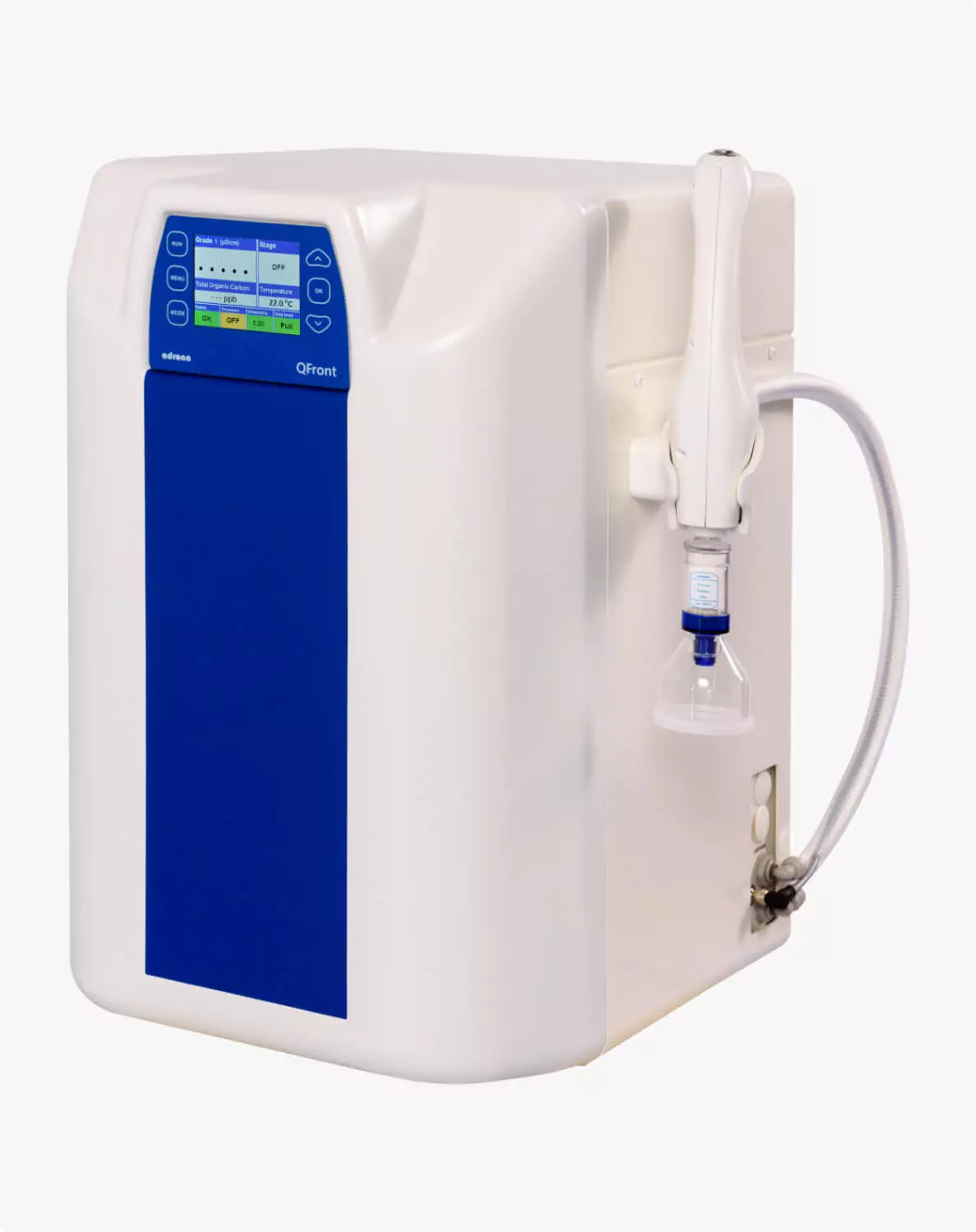 Adrona Q-Front 5 EDI Trace, Ultrapure (Type 1) Water for Inorganic Trace Analysis and Pure (Type 2) for General Applications