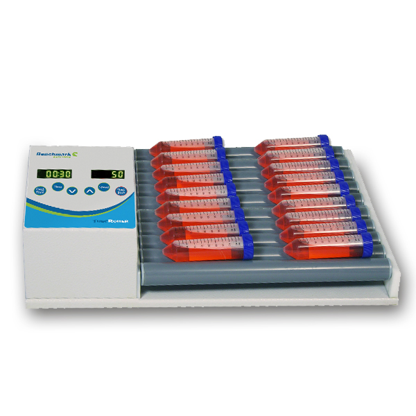 BENCHMARK Tube Roller, 18 in Long, 230V, with 10 rollers, 115V